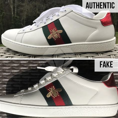 gucci ace bee real vs fake|gucci ace sneakers review.